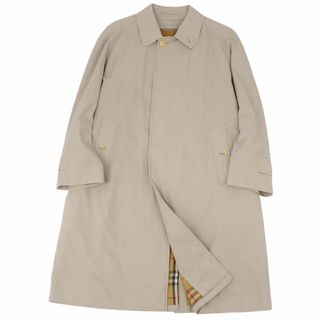 バーバリー(BURBERRY)の美品 Vintage バーバリー Burberrys コート ライナー付き ステンカラーコート バルマカーンコート アウター メンズ 90-165(S相当) ベージュ(ステンカラーコート)