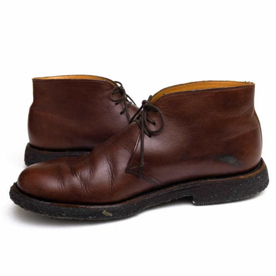 グレンソン／GRENSON チャッカブーツ シューズ 靴 メンズ 男性 男性用レザー 革 本革 ブラウン 茶  クレープソール グッドイヤーウェルト製法 メンズの靴/シューズ(ブーツ)の商品写真