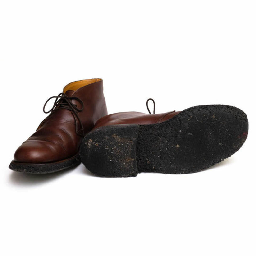 グレンソン／GRENSON チャッカブーツ シューズ 靴 メンズ 男性 男性用レザー 革 本革 ブラウン 茶  クレープソール グッドイヤーウェルト製法 メンズの靴/シューズ(ブーツ)の商品写真