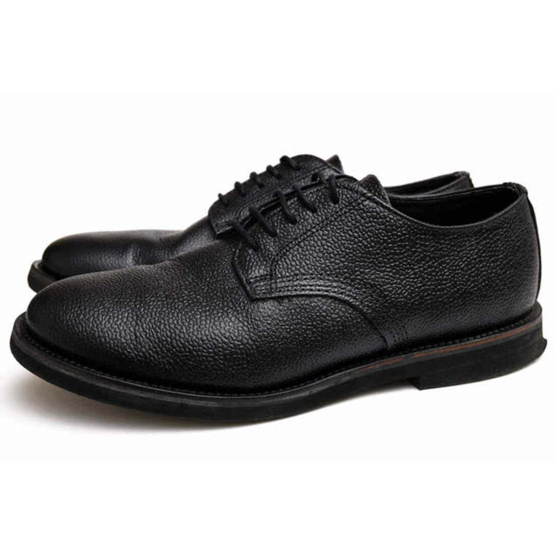 ウォークオーバー／WALK-OVER シューズ ビジネスシューズ 靴 ビジネス メンズ 男性 男性用レザー 革 本革 ブラック 黒  31140 DERBY PEBBLE BLACK オックスフォードシューズドレス/ビジネス