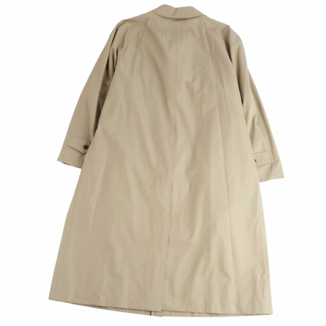 極美品 バーバリー ロンドン BURBERRY LONDON コート ライナー付き ステンカラーコート バルマカーンコート コットン100% アウター メンズ 98-185-8(XL相当) ベージュカーキ