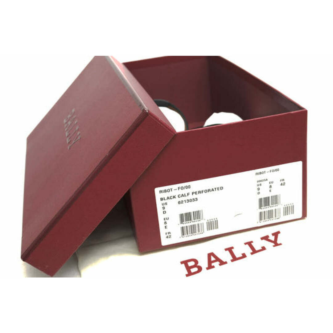 Bally(バリー)のバリー／BALLY サンダル シューズ 靴 メンズ 男性 男性用レザー 革 本革 ブラック 黒  RIBIT-FO バリーストライプ メンズの靴/シューズ(サンダル)の商品写真