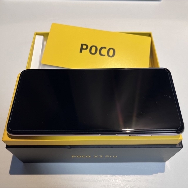 Xiaomi Poco X3 Pro 6GB/128GB 付属品完備スマートフォン本体