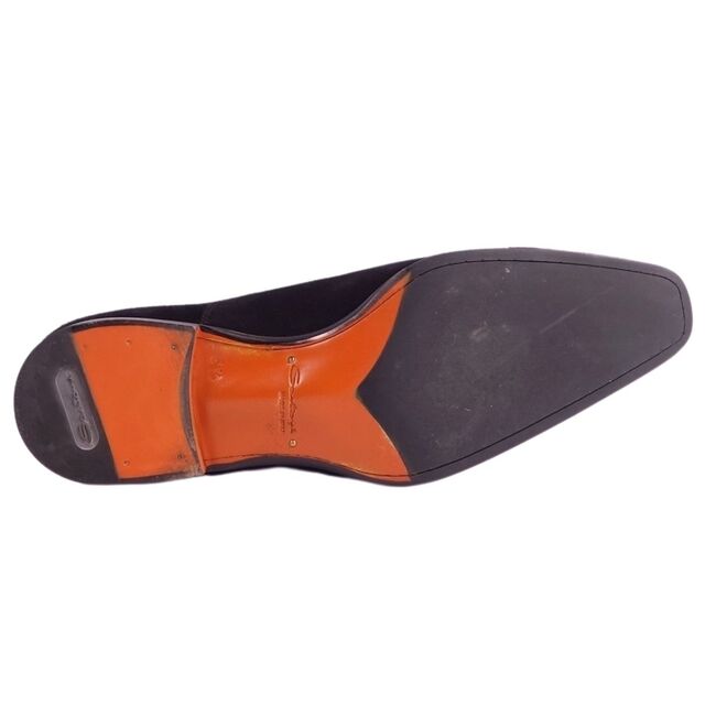 Santoni(サントーニ)の極美品 サントーニ Santoni シューズ オックスフォードシューズ スウェード ビジネスシューズ メンズ 革靴 6.5(25.5cm相当) ブラック メンズの靴/シューズ(ドレス/ビジネス)の商品写真