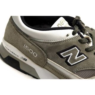 ニューバランス／NEW BALANCE シューズ スニーカー 靴 ローカット メンズ 男性 男性用ナイロン レザー 革 本革 グリーン 緑  M1500MWG