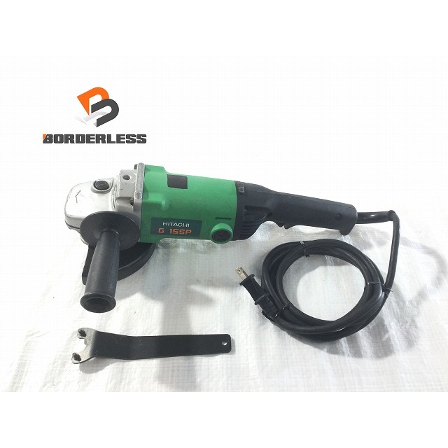 ☆品☆ HITACHI 日立工機 100V 150mm 電気ディスクグラインダ G15SP 研磨機 研削 切削 67445自動車/バイク