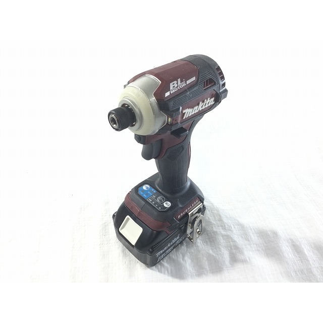 ☆極美品☆makita マキタ 18V 充電式インパクトドライバ TD171DGXAR 赤