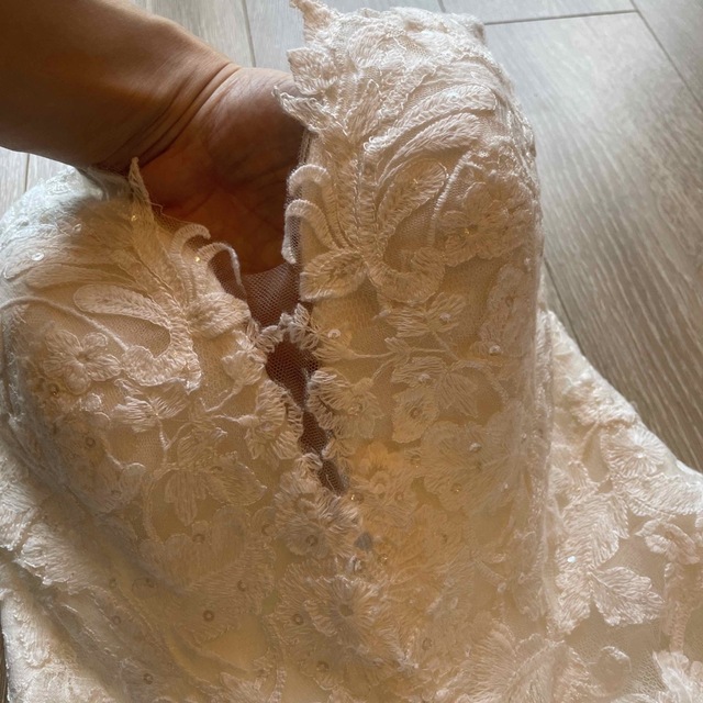 ＊お値下げ＊PRONOVIAS ウェディングドレス　MANAU レディースのフォーマル/ドレス(ウェディングドレス)の商品写真