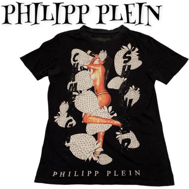 希少】PHILIPP PLEIN フィリッププレイン☆Tシャツ ヌードガール 正規