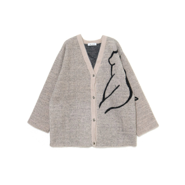 トップスmelt the lady nuance body cardigan - metrosecurityservices.com