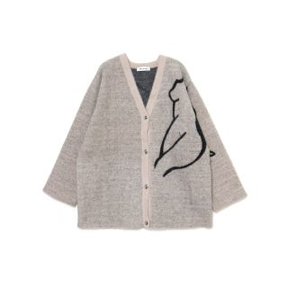 バブルス(Bubbles)のmelt the lady nuance body cardigan(カーディガン)