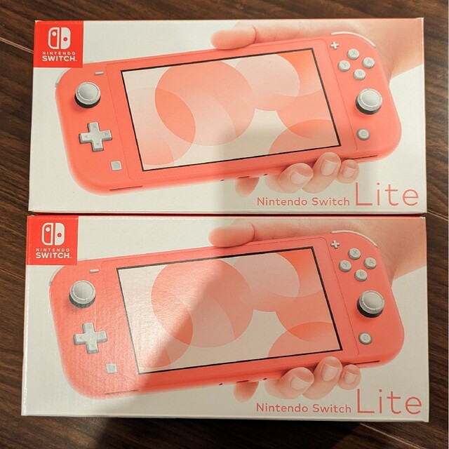 任天堂【大人気】Nintendo Switch Lite コーラル 2台 新品