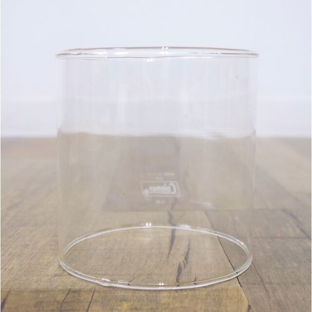 未使用 コールマン Coleman REPLACEMENT GLOBE #4 耐熱ガラス グローブ 2セット アンバーグローブ ランタン 交換用グローブ ホヤ キャンプ