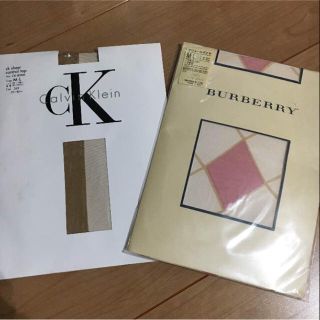 バーバリー(BURBERRY)の【新品未使用】バーバリー&カルバンクライン ストッキングセット❤︎(タイツ/ストッキング)