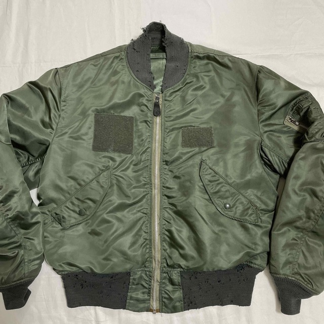 ALPHA INDUSTRIES - 70s ビンテージ L-2B フライトジャケット 米軍実物