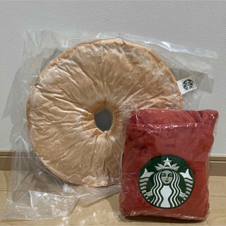 スターバックスコーヒー(Starbucks Coffee)のStarbucks☆福袋2023☆ドーナツクッション＆ブランケット(クッション)