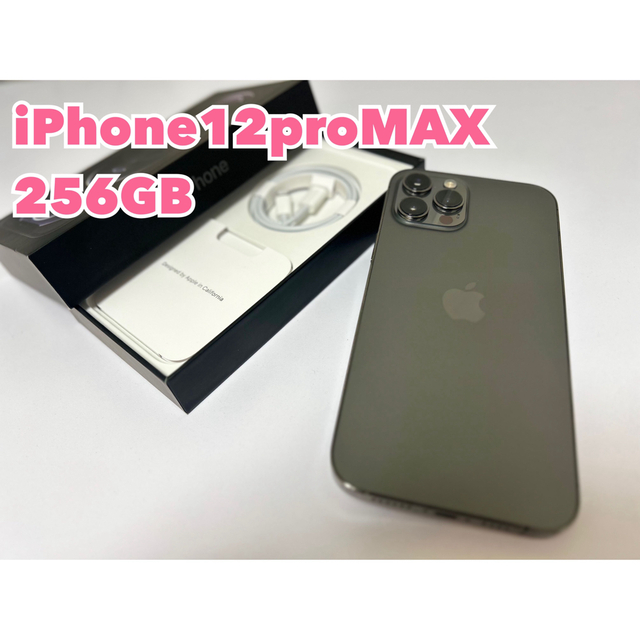 iPhone - iPhone 12 pro MAX 256GB グラファイト