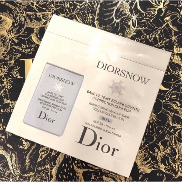 Dior(ディオール)のDior ディオール snow メイクアップ ベース ブルー 下地 コスメ/美容のベースメイク/化粧品(コントロールカラー)の商品写真