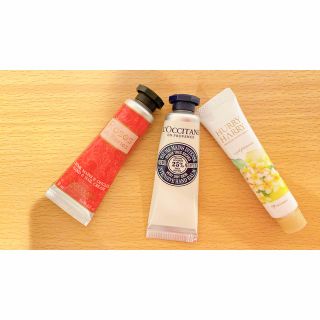 ロクシタン(L'OCCITANE)のロクシタンハンドクリーム、ハリーハリー　ハンドバームミニサイズ　10ml セット(ハンドクリーム)