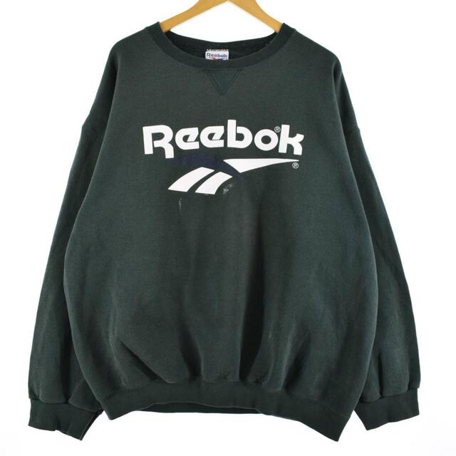 90年代 リーボック Reebok ロゴスウェット トレーナー USA製 メンズXXL ヴィンテージ /eaa305357