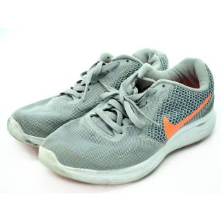 ナイキ(NIKE)のNIKE ナイキ 819303-002 メッシュ ランニングシューズ スニーカー size23.5ｃｍ/グレー ■■ レディース(スニーカー)