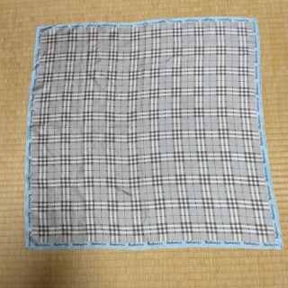 バーバリー(BURBERRY)のバーバリーミニスカーフ　57×57　絹　未使用品(バンダナ/スカーフ)