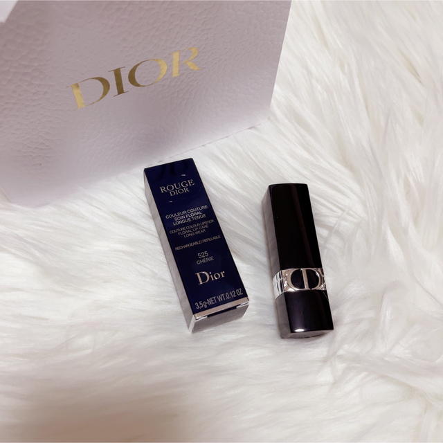 Dior(ディオール)のルージュ ディオール / 本体 / 525 シェリー メタリック コスメ/美容のベースメイク/化粧品(口紅)の商品写真