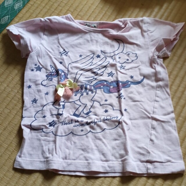 シャツ☩ ☆半袖Tシャツ 120cm ピンク ミアリーメール ピンク
