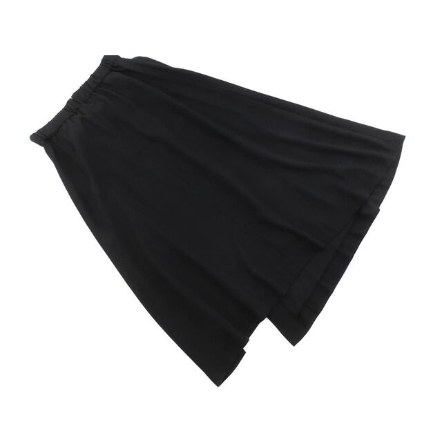 OKIRAKU(オキラク)のOKIRAKU オキラク ポケット ラップ調 スカート size1/黒 ■■ レディース レディースのスカート(ロングスカート)の商品写真