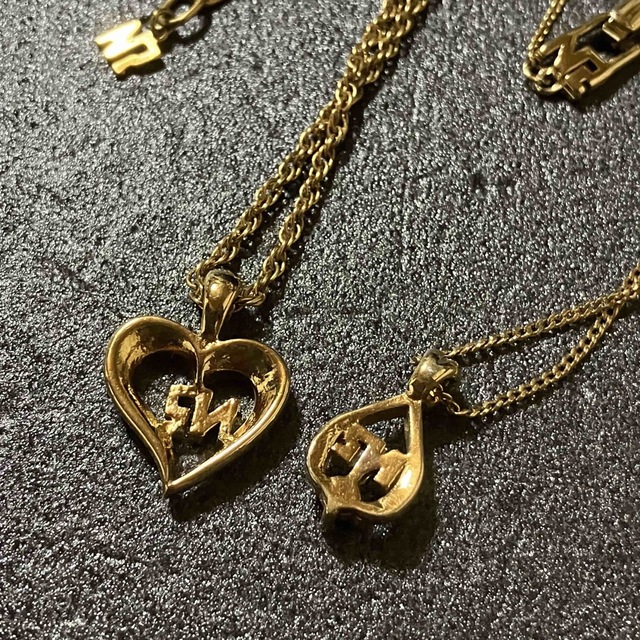 NINA RICCI ネックレス イヤリング セット ゴールド ハート