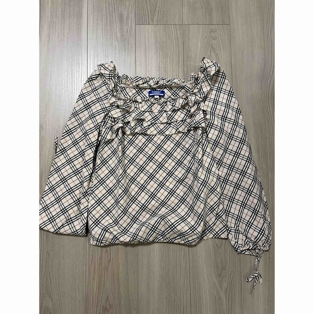 出群 Burberry London ENGLND チェックシャツ レディース 34 asakusa