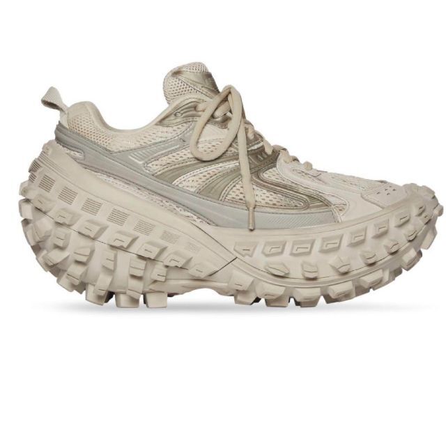 入荷中 Balenciaga スニーカー ベージュ メッシュ&ナイロン
