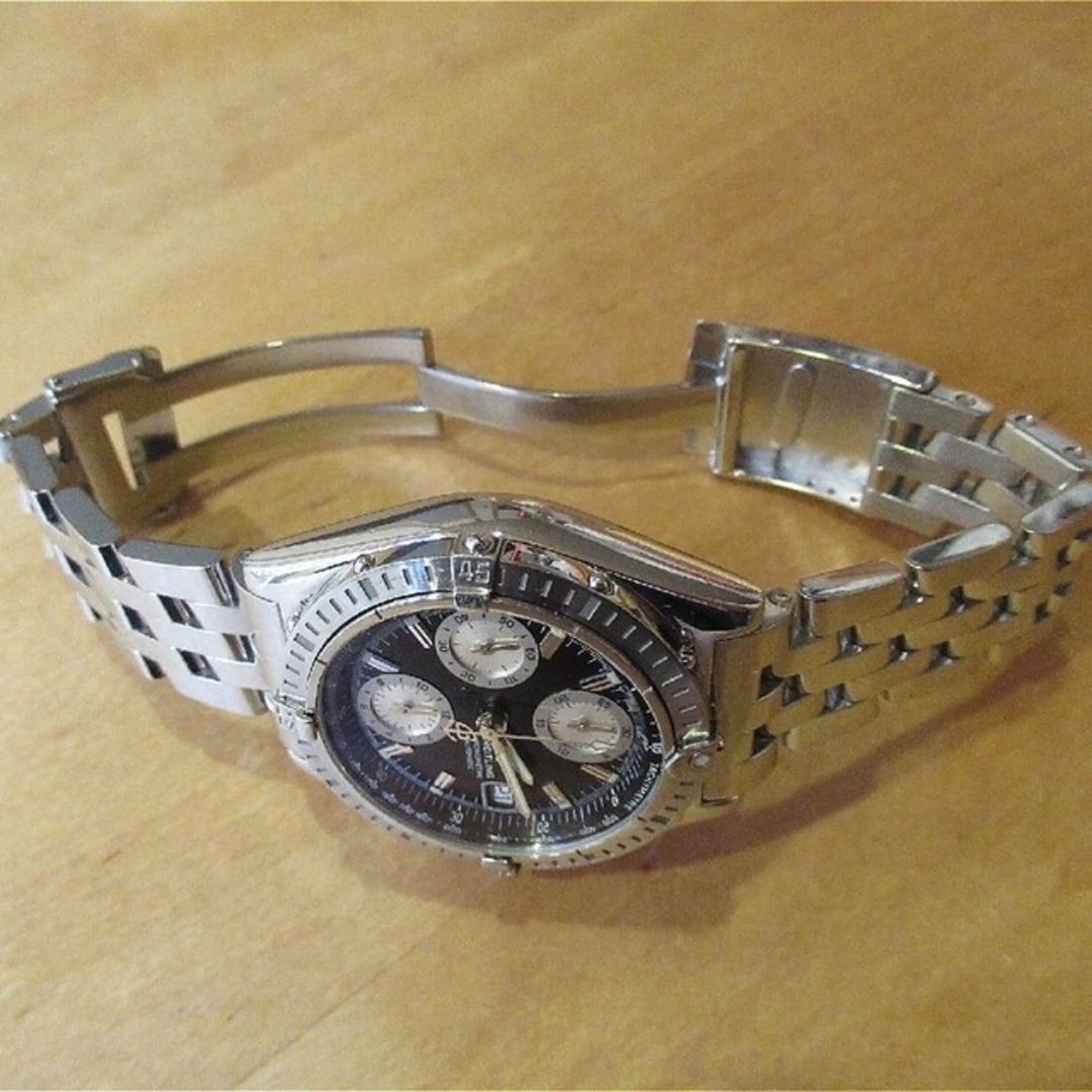 BREITLING(ブライトリング)のブライトリング(BREITLING) クロノマット A13352 ブラック 黒 メンズの時計(腕時計(アナログ))の商品写真