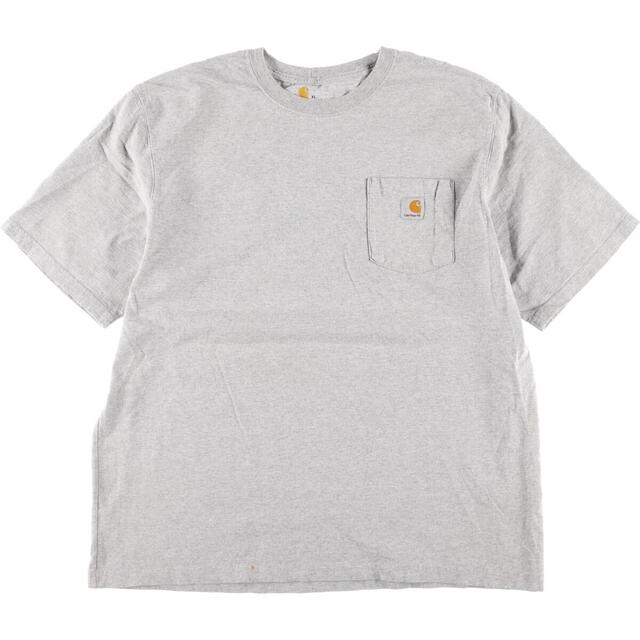 カーハート Carhartt ORIGINAL FIT 半袖 ワンポイントロゴポケットTシャツ メンズXL /eaa321606