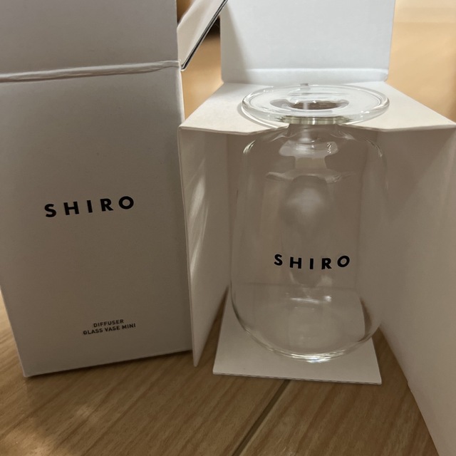 SHIRO ディフューザー　グラスベースミニ