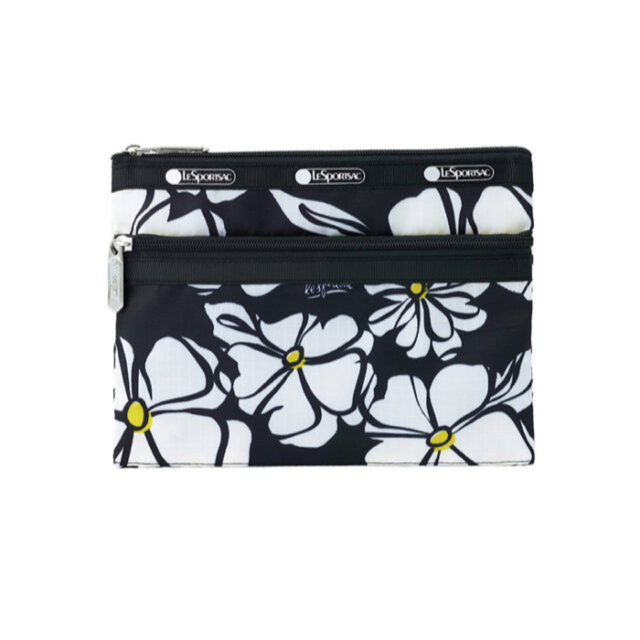 LeSportsac(レスポートサック)のエクラ4月号付録 大人の花柄ポーチ レディースのファッション小物(ポーチ)の商品写真