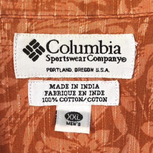 Columbia(コロンビア)のl21 US古着 コロンビア 半袖シャツ 総柄 アロハ ボタニカル ビッグサイズ メンズのトップス(シャツ)の商品写真