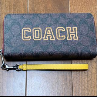 コーチ(COACH)の856  コーチ　長財布　コーチロゴ(財布)