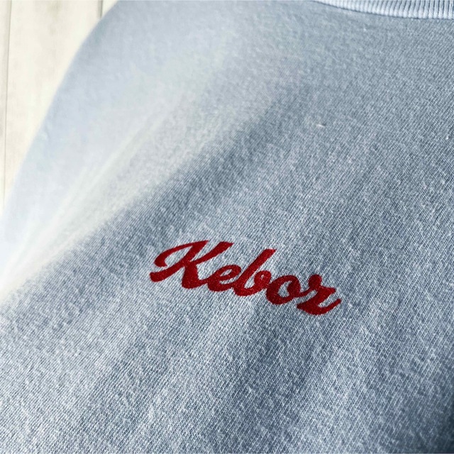 ケボズ keboz 両面プリント ケロッグ パロディロゴ Tシャツ