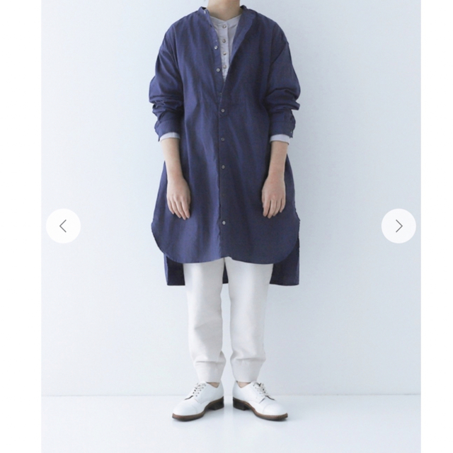 nest Robe(ネストローブ)のネストローブ【UpcycleLino】リネンコットンチュニックタグ付き レディースのトップス(チュニック)の商品写真