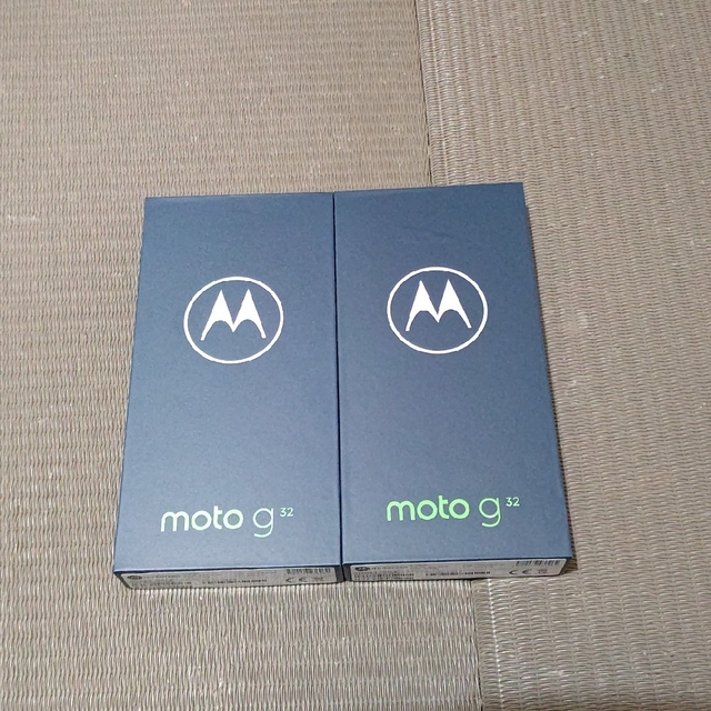 Motorola - MOTOROLA moto g32 サテンシルバー 2台セットの通販 by 30over's shop｜モトローラならラクマ