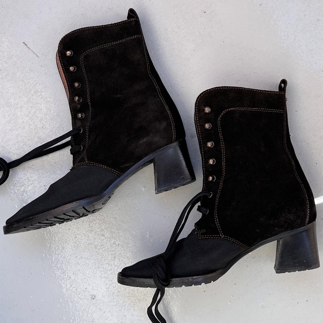 PHILIPPE MODEL(フィリップモデル)のPHILIPPE MODEL PARIS ブラック　ブーツ　中古　美品 レディースの靴/シューズ(ブーツ)の商品写真