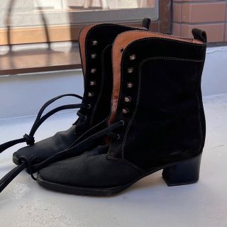 フィリップモデル(PHILIPPE MODEL)のPHILIPPE MODEL PARIS ブラック　ブーツ　中古　美品(ブーツ)