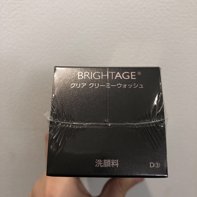 brightage ブライトエイジ 洗顔料クリア クリーミーウォッシュ  医薬部 コスメ/美容のスキンケア/基礎化粧品(洗顔料)の商品写真