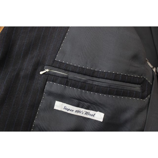54【極美品】ザ スーツカンパニー スーツ Y5 メンズ スリム体 M 濃紺