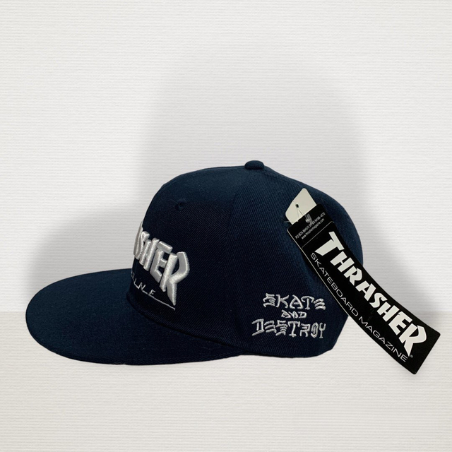 THRASHER(スラッシャー)の新品.THRASHER キャップ.スラッシャー キャップ.キャップ.メンズ 帽子 メンズの帽子(キャップ)の商品写真