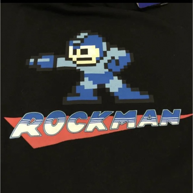 CAPCOM(カプコン)のロックマン パーカー Mサイズ ブラック メンズのトップス(パーカー)の商品写真