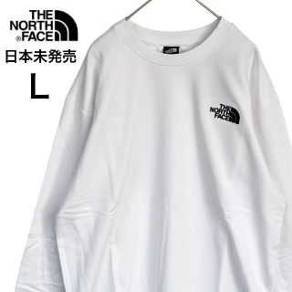 ザノースフェイス(THE NORTH FACE)の【新品未使用】大人気ザノースフェイス★コットンラウンドティー 白L(Tシャツ/カットソー(七分/長袖))