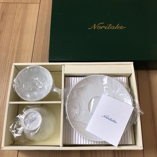 Noritake - ノリタケ カップ&ソーサー 2セット シンプルの通販 by かばやん's shop ｜ノリタケならラクマ