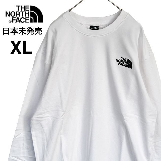 THE NORTH FACE(ザノースフェイス)の【新品未使用】大人気ザノースフェイス★コットンラウンドティー 白XL メンズのトップス(Tシャツ/カットソー(七分/長袖))の商品写真